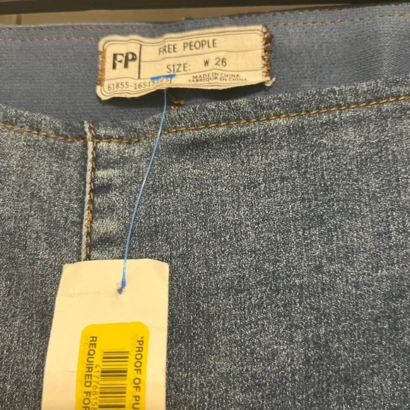 Free People Denim Flare Jeans - Picture 5 of 6